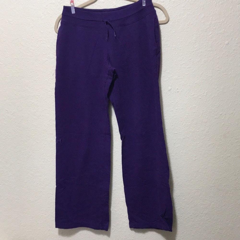Under Armour Storm Cold Gear Purple Joggers. Good Condition.